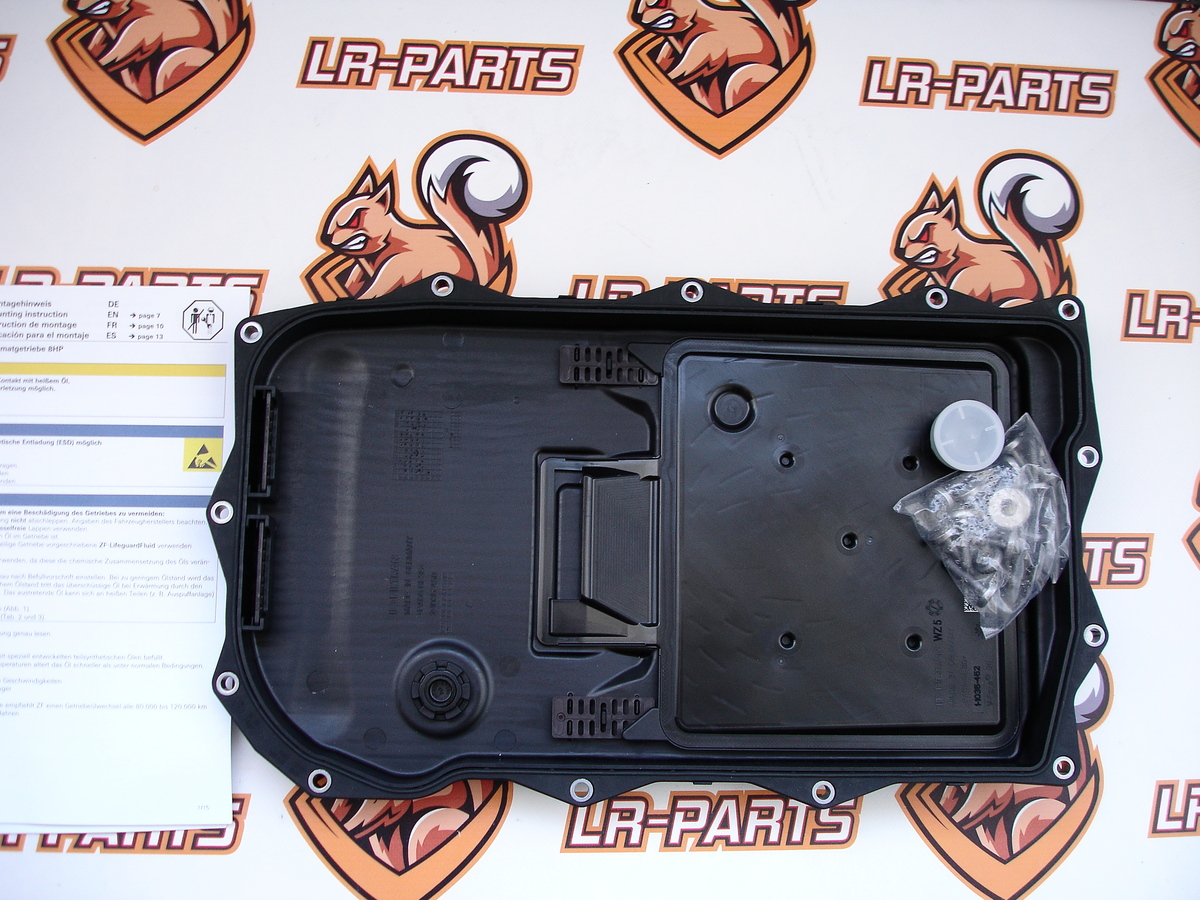 1087.298.364 Automatic transmission sump with filter for Land Rover Discovery 4 and 5, Range Rover Vogue L405, Range Rover Sport L494, Range Rover Velar L560 with 2 engines.