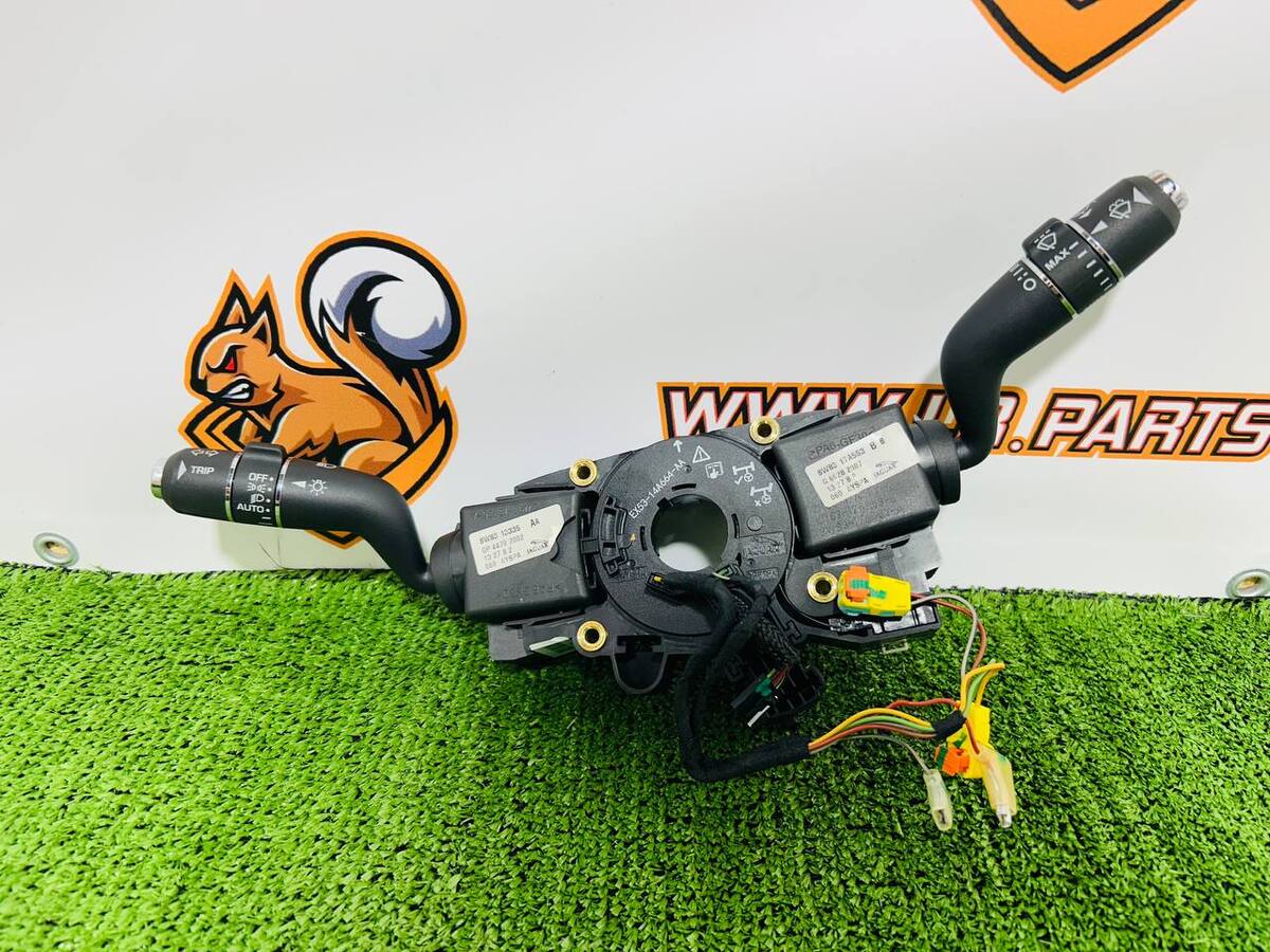 C2Z5018KIT Zespół przełącznika kolumny kierowniczej Jaguar F-Type X152 (2014-) Używany