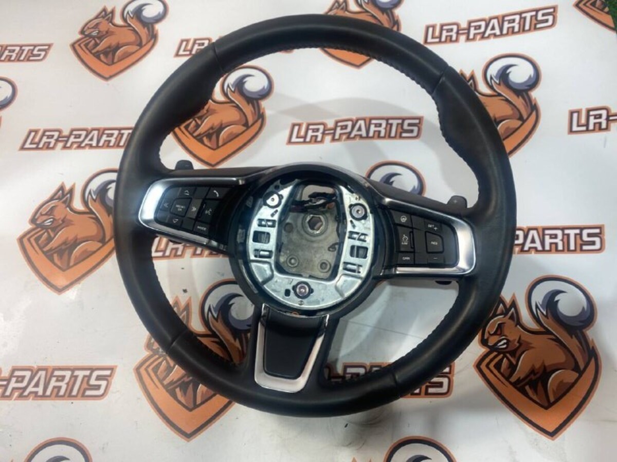 T4N5764PVJ Руль под AIR BAG с подогревом R-sport Jaguar F-Pace X761 (2017-) Б/У
