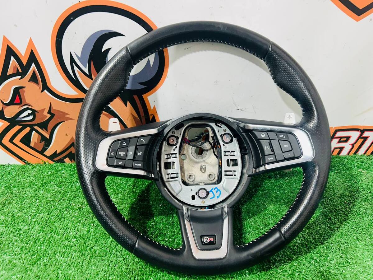 T4N5764QKW Руль под AIR BAG  с переключателями Jaguar F-Pace X761 (2017-) Б/У
